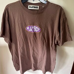 PacSun Brown Short Sleeve Tee with Graphic